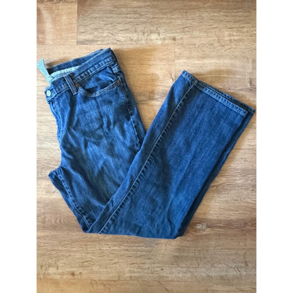 Y2K Jordache Mid Rise Bootcut Medium Blue Wash Zip Fly Denim Jeans